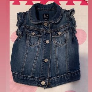 Baby Gap Denim Vest 18-24months
